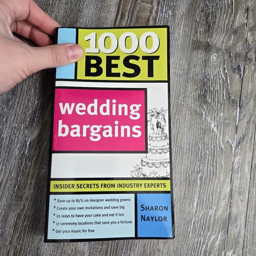1000 Best Wedding Bargains Book